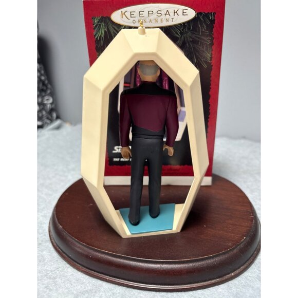 Star Trek TNG Jean-Luc Picard 1995 Keepsake Ornament By Hallmark - Picture 2 of 9
